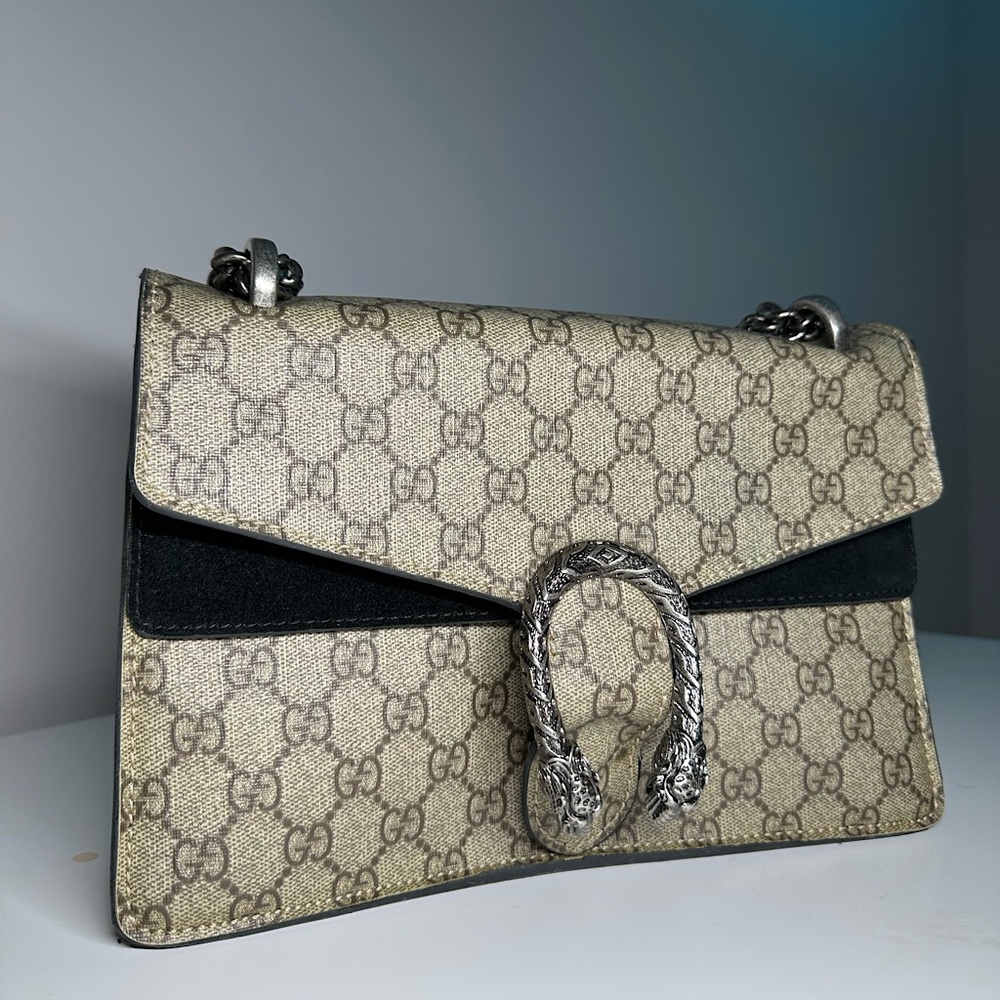 Gucci Dionysus GG Supreme Small Shoulder Bag